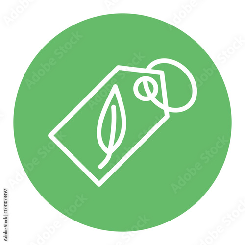Eco Tag Vector Icons