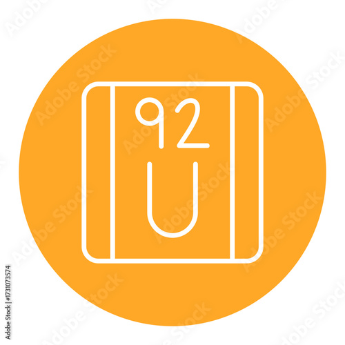Uranium Vector Icons
