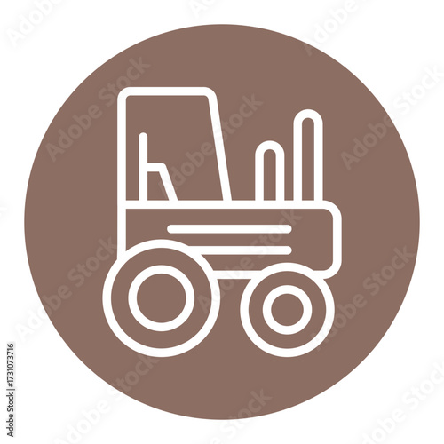 Tractor Vector Icons