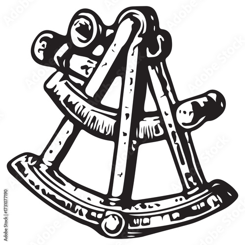 Antique Theodolite Survey