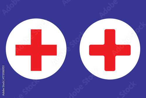 plus and minus icon vector
