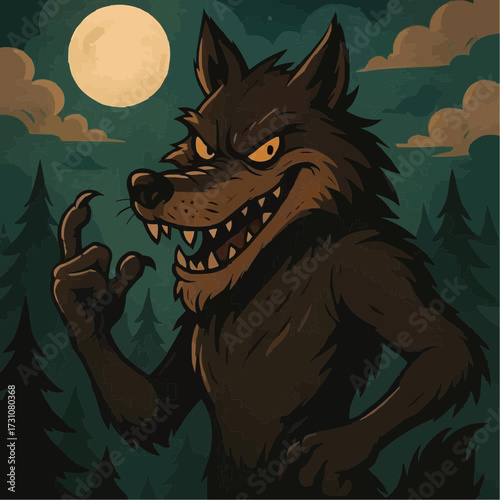 a smart werewolf