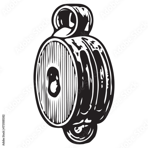 Antique Nautical Compass Rose