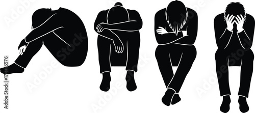 Sadness, depression, anxiety, loneliness, despair, stress, mental health, emotional pain, hopelessness, grief, sorrow, trauma, isolation, psychology, therapy, sadness concept, depression awareness