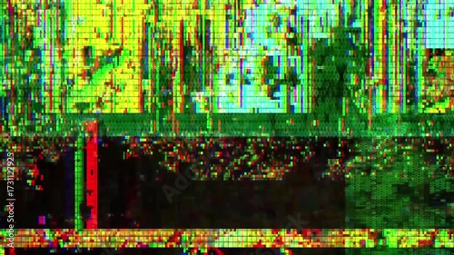 error effect glitch overlay