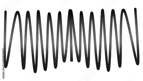 Abstract curved line texture background. Curved line pattern