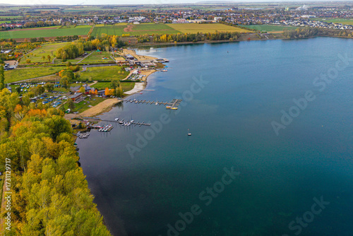 Zülpich Lake aerial view
