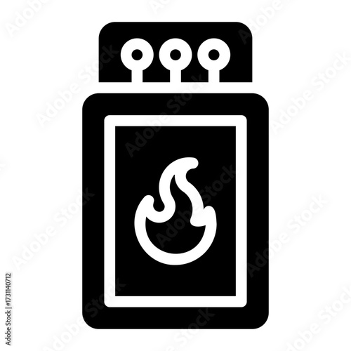 matches glyph icon