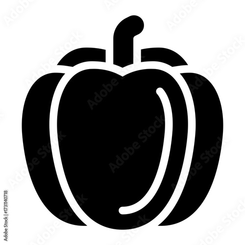paprika glyph icon