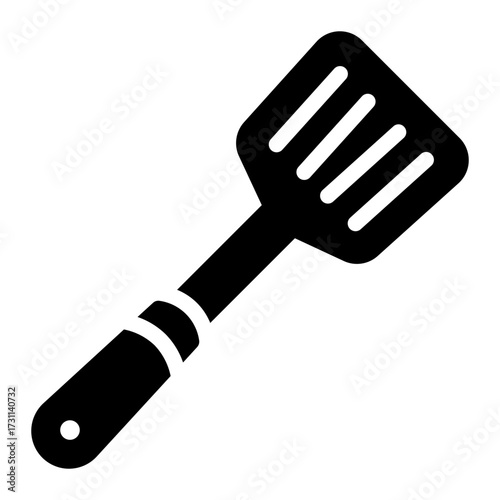 spatula glyph icon