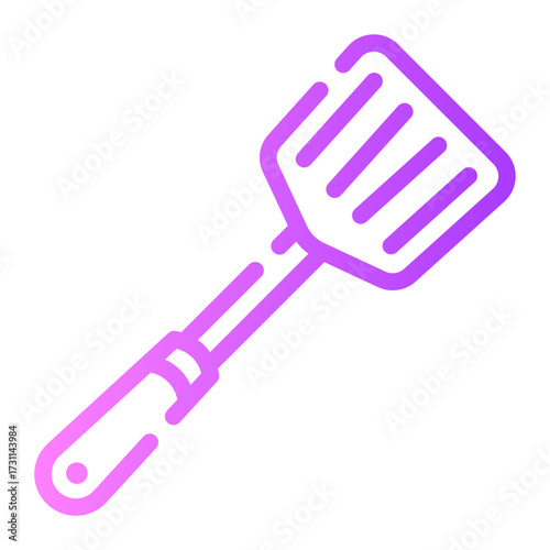 spatula gradient icon