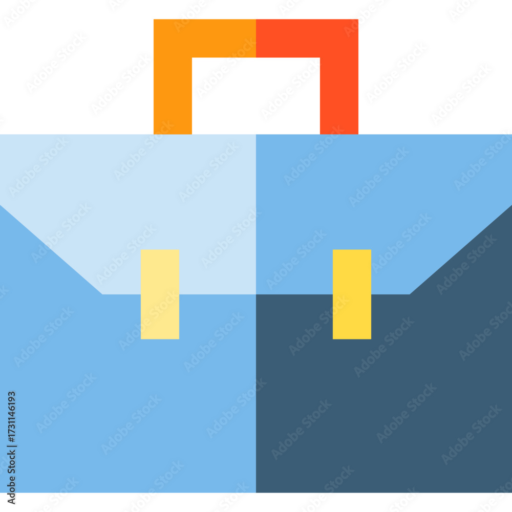 Fototapeta premium business bag icon vector sign symbol isolated