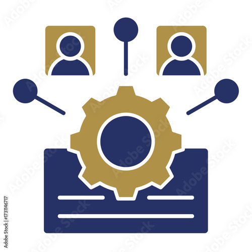 Teamwork Management  Icon Set Multiple Style Collection