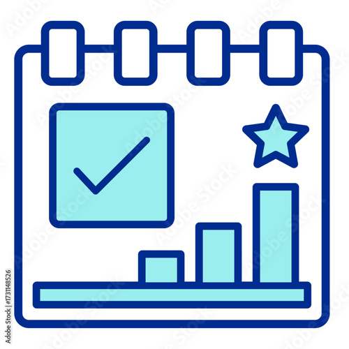 Calendar Planning  Icon Set Multiple Style Collection