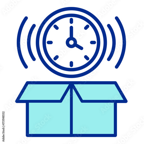 Time Management  Icon Set Multiple Style Collection