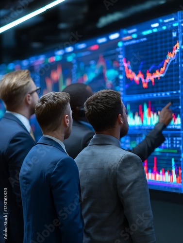 Enterprise leaders deciphering complex digital market trends to inform crucial business decisions