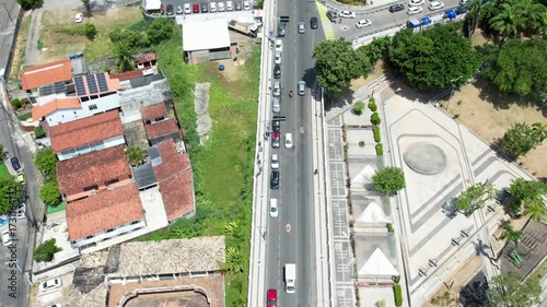 Sagrada Colina do Bonfim - Salvador Bahia | Bonfim Church Highlight: Drone over the hill and surroundings