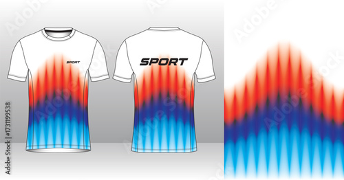 Running Jersey Design. Sport Jersey Design for Custom Sublimation