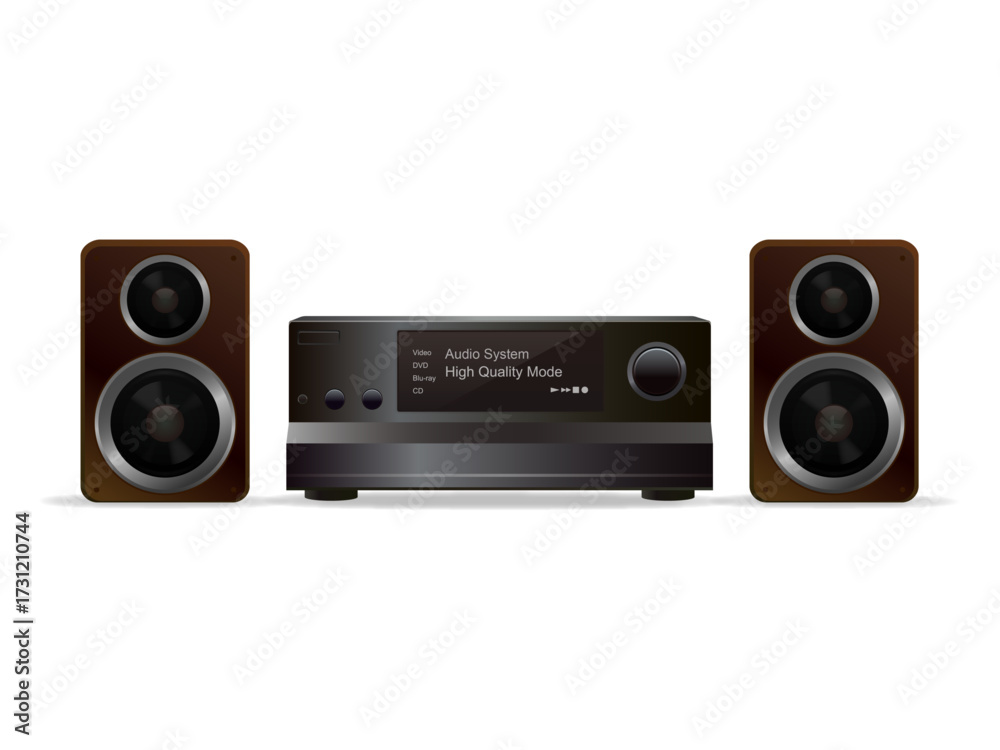 Fototapeta premium スピーカー コンポ