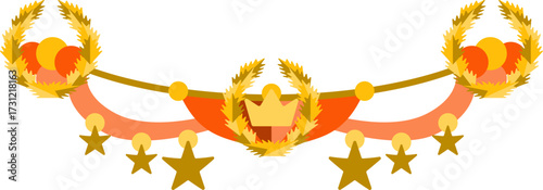 Garland Flag Decoration
