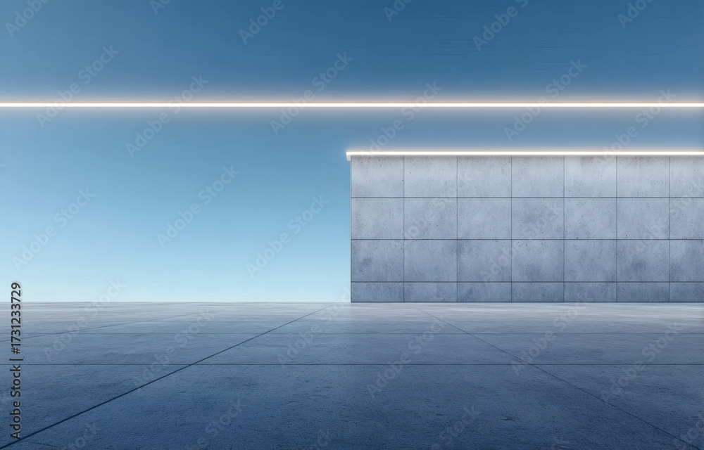 Fototapeta premium Modern Concrete Architectural Design