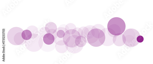 Abstract background with colorful circle. White and colorful abstract modern transparency circle presentation background.