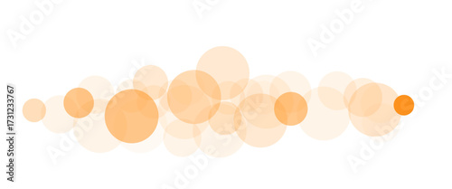 Abstract background with colorful circle. White and colorful abstract modern transparency circle presentation background.