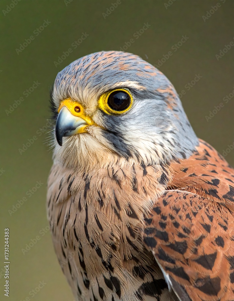 Fototapeta premium Close-up of a bird of prey