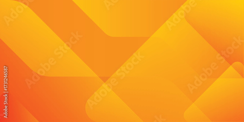 Abstract orange and yellow geometric background. Modern concept for graphic design, background, web design, poster, banner, book, slideshow.
