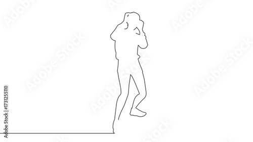 Wallpaper Mural Abused young woman trying to hide and defend herself. Stop violence against women. Family scandal, crisis, domestic violence and abuse. Frightened woman being harassed and bullied by her partner. Torontodigital.ca