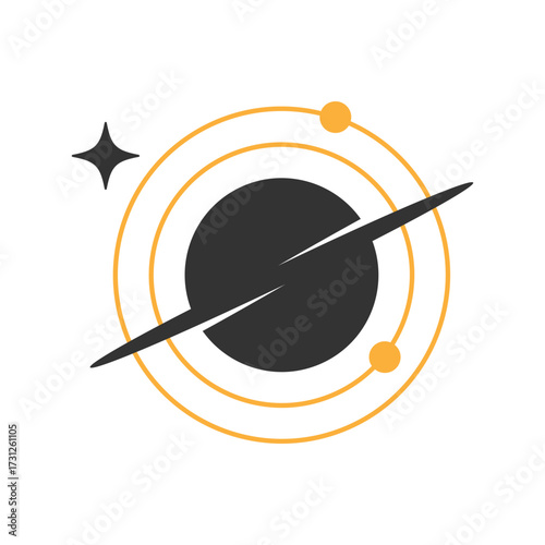 Solar system icon design