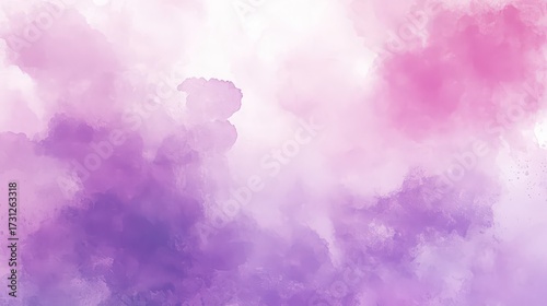 Gentle watercolor background with pastel pink and purple shades creating a soft and calming artistic texture