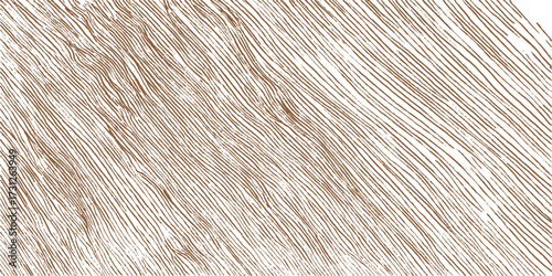 Close-up of a brown textured straw mat revealing a natural pattern and material on a wooden surface