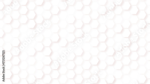 Honeycomb pattern with hexagon mesh. Texture bee comb grid.  Flat vector illustration isolated on white background.
