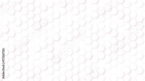 Honeycomb pattern with hexagon mesh. Texture bee comb grid.  Flat vector illustration isolated on white background.