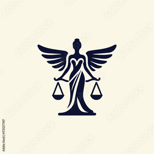 Justice Goddess Logo
