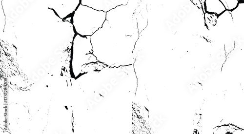 Grunge concrete cement wall with crack ,for your design and texture background