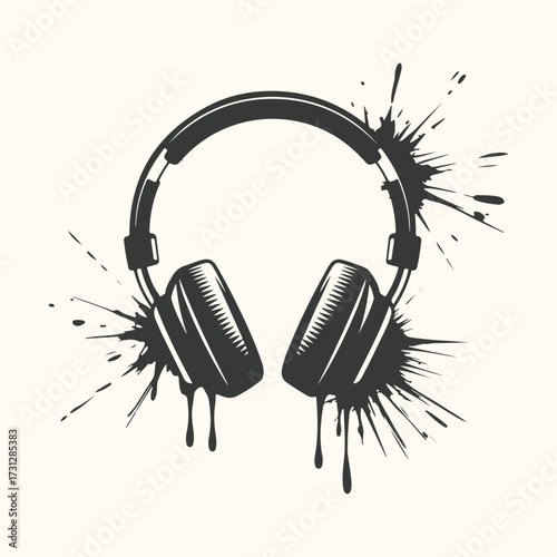 Vector art of silhouette of a businessman in a suit typing on a computer keyboard while sitting at a desk in an office, representing work, technology, and business