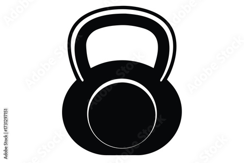 kettlebell vector icon illustration design