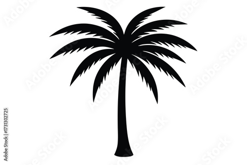 palm tree vector icon illustration design