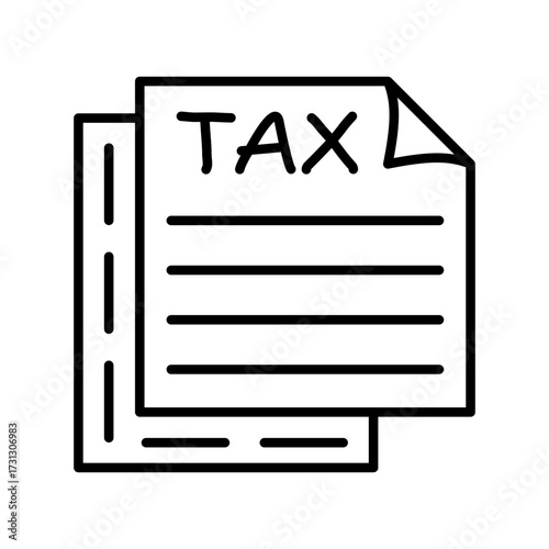 Tax Document Icon
