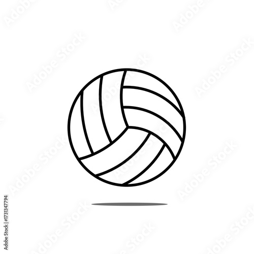 volleyball ball icon