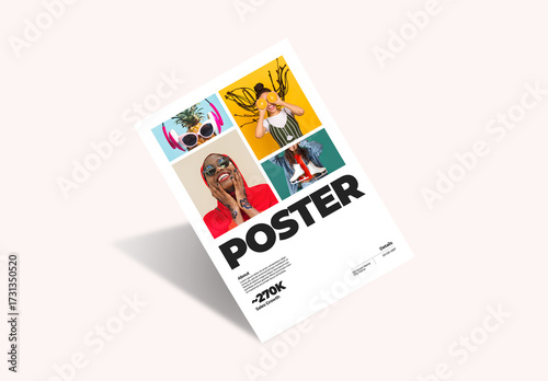 A4 Poster Mockup