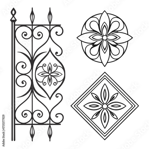 "Ornamental Trio"