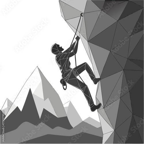 Monochrome Ascent