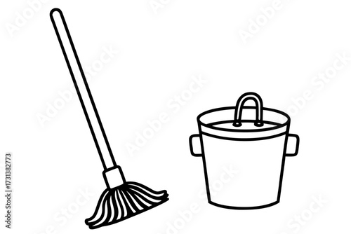 mop and bucket