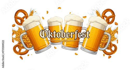 oktoberfest beer background