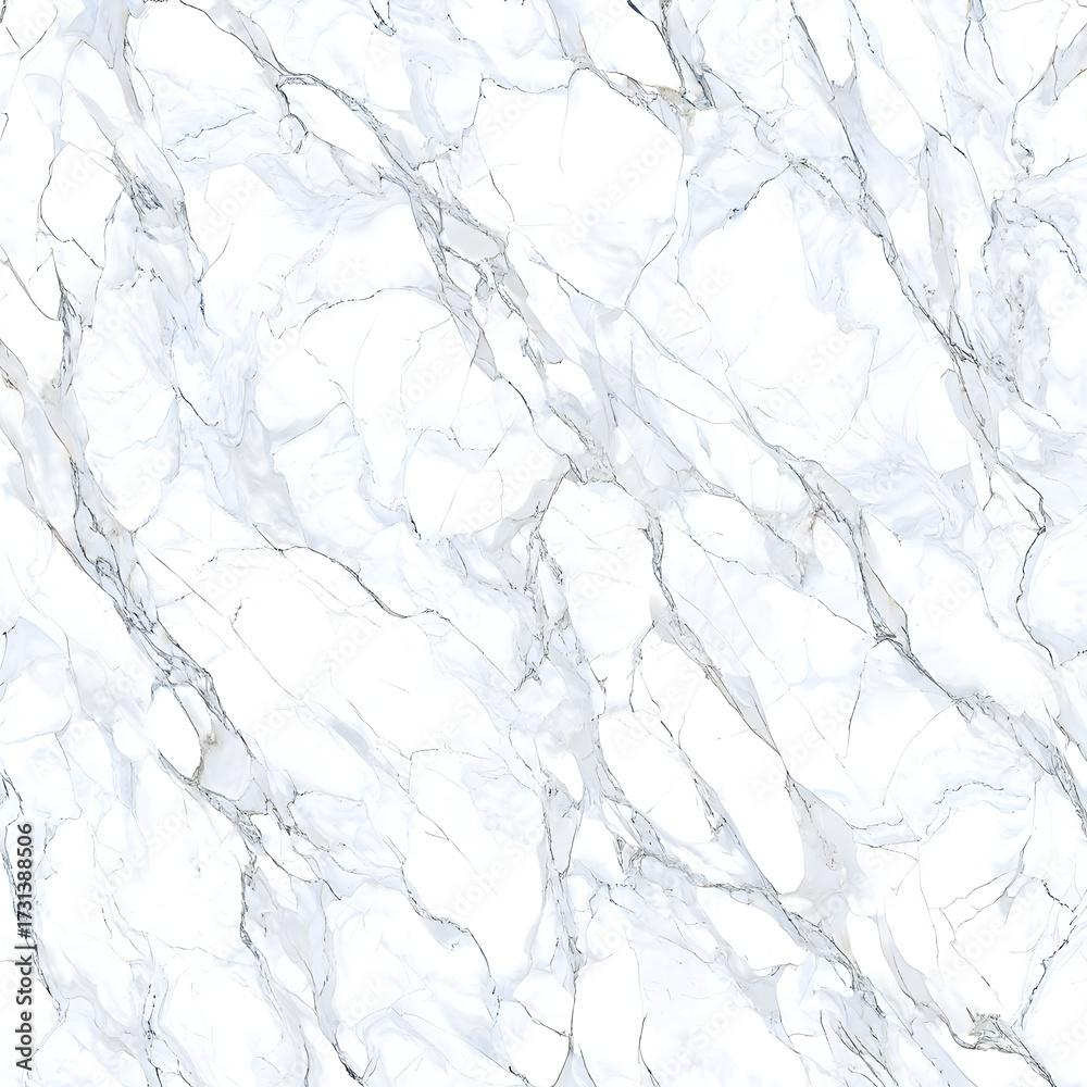 Obraz premium Elegant white marble texture seamless pattern for luxury backgrounds and surfaces
