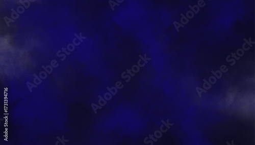 Deep Royal Blue Abstract Cloud Texture Background