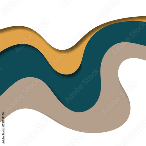Vibrant abstract composition featuring an dynamic arrangement of red, yellow, and blue geometric blocks creating a playful and modern graphic design on a clean white background